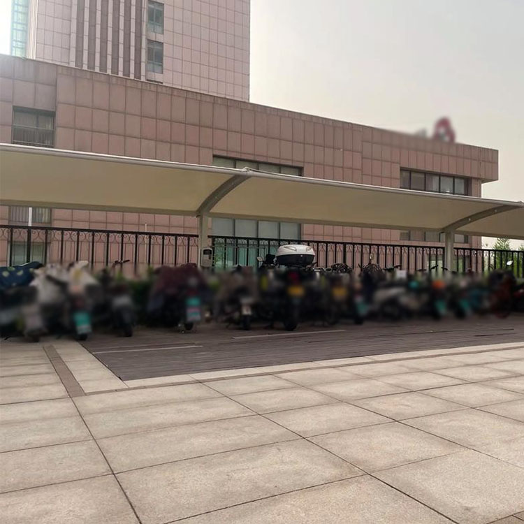 武宁县膜结构电动车棚