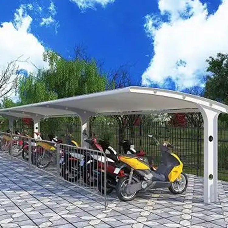 武宁县膜结构电动车棚